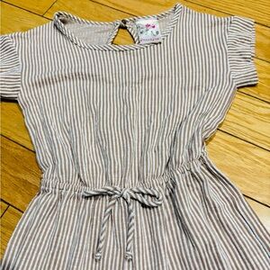 Striped Girls One Piece by Jenna and Jessie